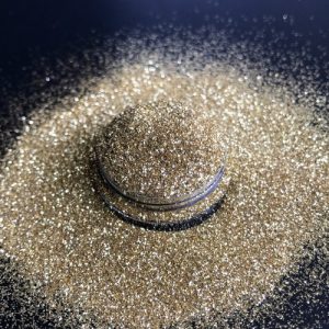 Χρυσόσκονη – Glitter 40ml, Λευκό χρυσό