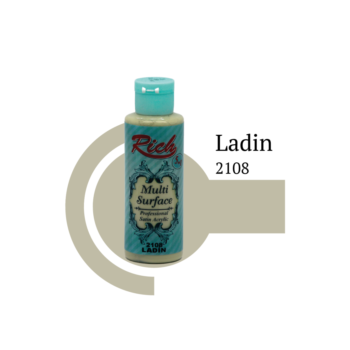 Multi surface paint Rich 130 ml ,ladin(MS2108) - Image 2