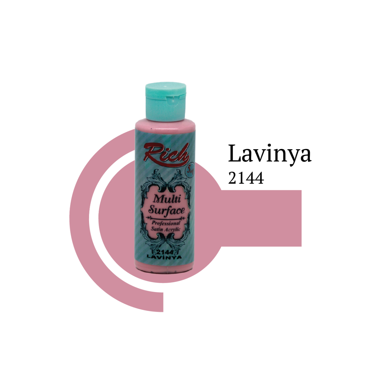 Multi surface paint Rich 130 ml  lavina(MS2144) - Image 2