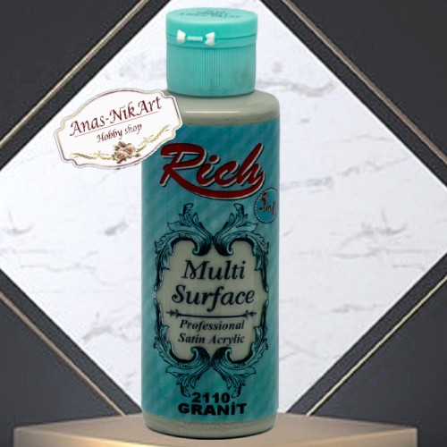 Multi surface paint Rich 130 ml ,granite(MS2110)