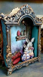 Πολυεστερικό αντικείμενο σπιτάκι 20×25cm – PL4522 - Image 2