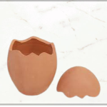 Αυγό κεραμικό ανοιγόμενο 16cm (KR5302) - Image 4