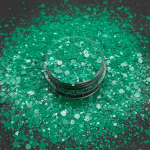 Chunky glitter 50ml, Πράσινο-DK6271
