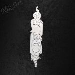 Ελαστικό στοιχείο 3,5x16cm- EL351 - Image 2