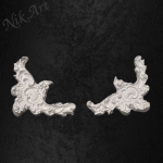 Ελαστικό στοιχείο 4,5x4,5cm  2τεμ.- EL560 - Image 2