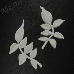 Ελαστικό στοιχείο 4,5x10,5cm 2τεμ- EL626 - Image 2