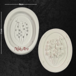 Καλούπι σιλικόνης Nik-Art 9x11cm----KA1306 - Image 5