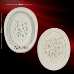 Καλούπι σιλικόνης Nik-Art 9x11cm----KA1306