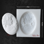 Καλούπι σιλικόνης Nik-Art 9x11cm----KA1307 - Image 4