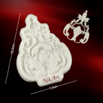 Καλούπι σιλικόνης Nik-Art 7,5x10,5x1cm-KA1321