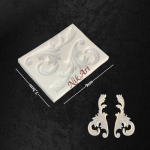 Καλούπι σιλικόνης Nik-Art 9x7,3cm-KA1338 - Image 3