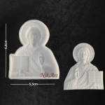 Καλούπι σιλικόνης Nik-Art 6,6x5,5cm -KA1353 - Image 2