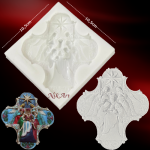 Καλούπι σιλικόνης Nik-Art 10,2x10,5cm -KA1354