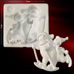 Καλούπι σιλικόνης Nik-Art 7x7cm -KA1360