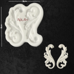 Καλούπι σιλικόνης Nik-Art 8x8cm -KA1370 - Image 2