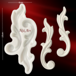 Καλούπι σιλικόνης Nik-Art 8x18cm-KA1372