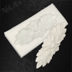 Καλούπι σιλικόνης Nik-Art 11x5x1,6cm--KA1305 - Image 3