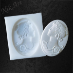 Καλούπι σιλικόνης Nik-Art 9x11cm----KA1306 - Image 2