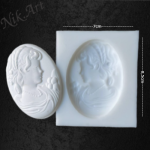 Καλούπι σιλικόνης Nik-Art 9x11cm----KA1307 - Image 3