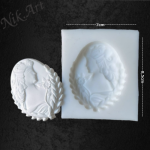 Καλούπι σιλικόνης Nik-Art 9x11cm----KA1308 - Image 3