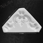 Καλούπι σιλικόνης Nik-Art 8x10,5cm----KA1309 - Image 3