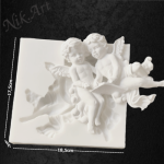 Καλούπι σιλικόνης Nik-Art 18,5x17,5x3cm-KA1318 - Image 2