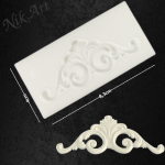 Καλούπι σιλικόνης Nik-Art 8,3x4cm-KA1324 - Image 2