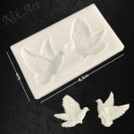 Καλούπι σιλικόνης Nik-Art 8,3x5cm-KA1326 - Image 2