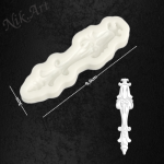 Καλούπι σιλικόνης Nik-Art 18,5x5cm-KA1327 - Image 2