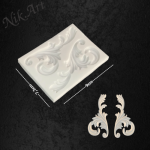 Καλούπι σιλικόνης Nik-Art 9x7,3cm-KA1338 - Image 2