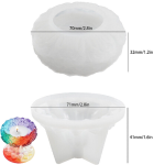 Καλούπι Σιλικόνης Για Wax Melts και αρωματικά ντουλάπας -KS6231 - Image 3