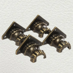 Μεταλλικά ποδαράκια 3,5x2,5x1 4τεμ.  (MA103)