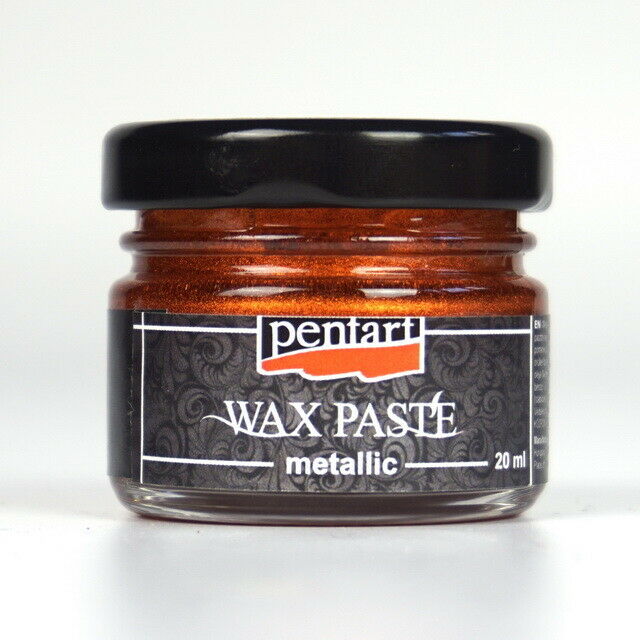 PA-4060 Πατίνα Wax Pentart, Fire Gold 20ml (PA4060) - Image 1