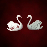 Πολυεστερικό αντικείμενο 5x5cm 2 τεμ- PL4217