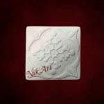 Πολυεστερικό αντικείμενο 7,5×7,5cm- PL4267