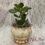 Πολυεστερικό αντικείμενο Ø10cm Y7,5cm - PL4359 - Image 3