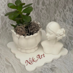 Πολυεστερικό αντικείμενο Ø10cm Y7,5cm - PL4359 - Image 4