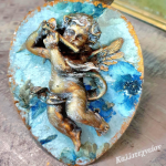 Πολυεστερικό αντικείμενο   7x10,5cm- PL4377 - Image 2