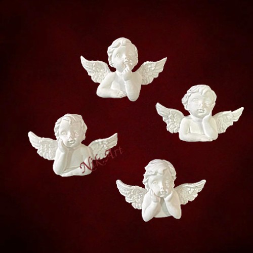 Πολυεστερικό αντικείμενο 3,5x5cm 4τεμ- PL4378