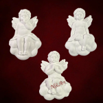 Πολυεστερικό αντικείμενο 5x7cm 3τεμ.- PL4387