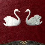 Πολυεστερικό αντικείμενο 5x5cm 2 τεμ- PL4217 - Image 2