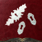 Πολυεστερικό αντικείμενο 9×3,5cm  3τεμ- PL4221 - Image 2