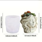 Καλούπι σιλικόνης βαζάκι (κεφάλι) -KS6362 - Image 2