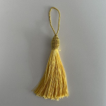 Φούντα διακοσμητική , χρυσή   10cm-FN1284