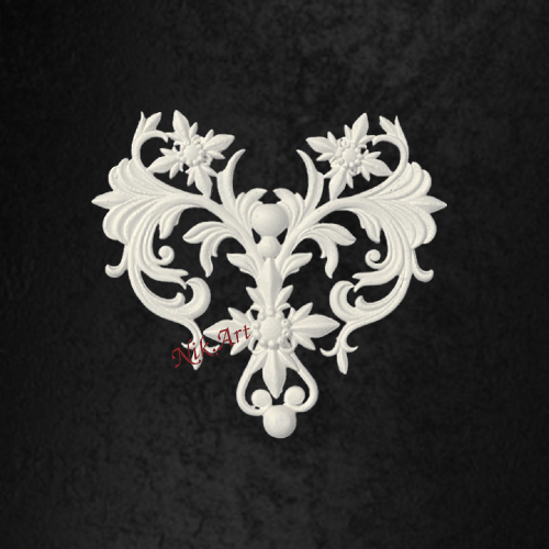 elastiko-diakosmitiko-NikArt_EL-782 Ελαστικό στοιχείο 9,5x8cm- EL782 - Image 1