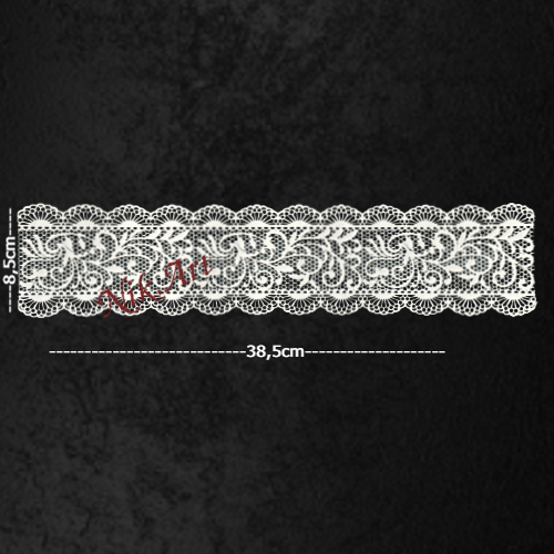 elastiko-diakosmitiko-NikArt_EL-857.1 Ελαστικό στοιχείο 38,5x8,5cm - EL857 - Image 2