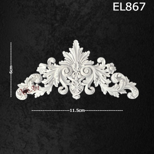 elastiko-diakosmitiko-NikArt_EL-867.1 Ελαστικό στοιχείο 11,5x6cm  - EL867 - Image 2