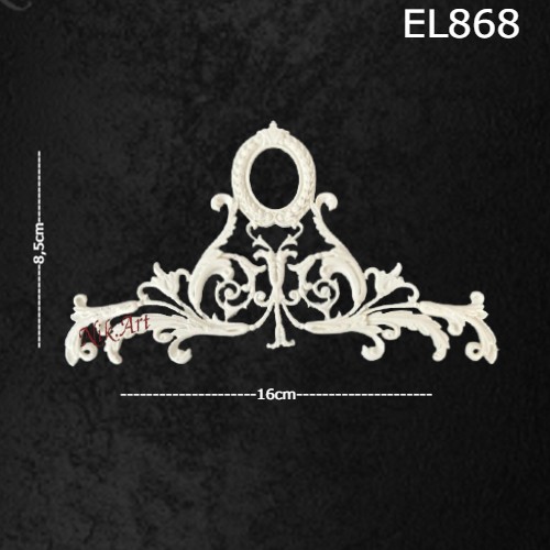elastiko-diakosmitiko-NikArt_EL-868.1 Ελαστικό στοιχείο 16x8,5cm  - EL868 - Image 2