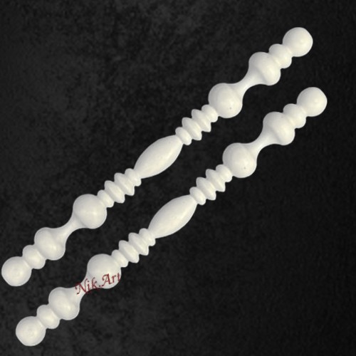 elastiko-diakosmitiko-NikArt_EL-881 Ελαστικό στοιχείο  29,5x2,7cm 2τεμ. - EL881 - Image 1