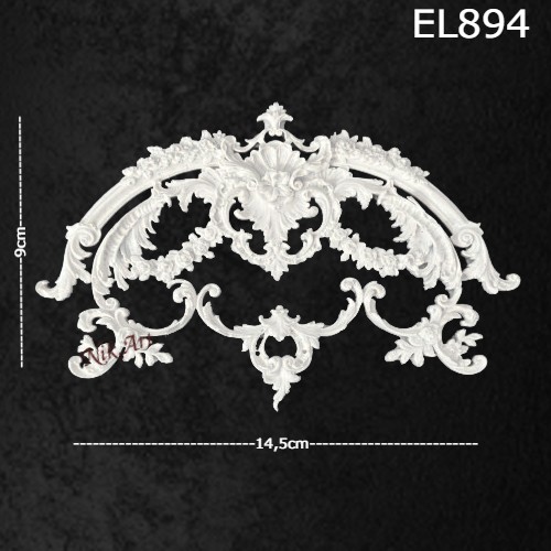 elastiko-diakosmitiko-NikArt_EL-894-1 Ελαστικό στοιχείο  14,5x9cm  - EL894 - Image 2